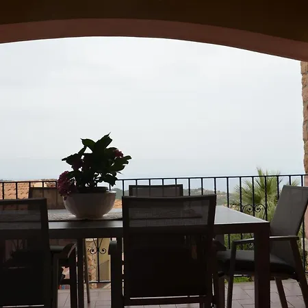 Villa Trilocale 4 Posti Letto Vista Mare Fli-Ros01 Budoni